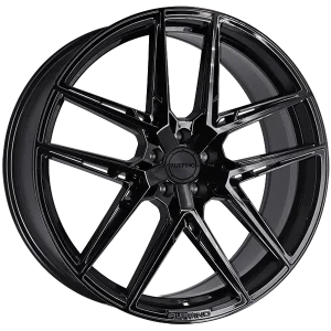 Ruffino Wheels – Rayden – Black – 18″x8″ 35mm – All weather Wheels – RUF5818002